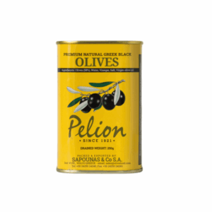 Olives Black Jumbo 430gm Pelion